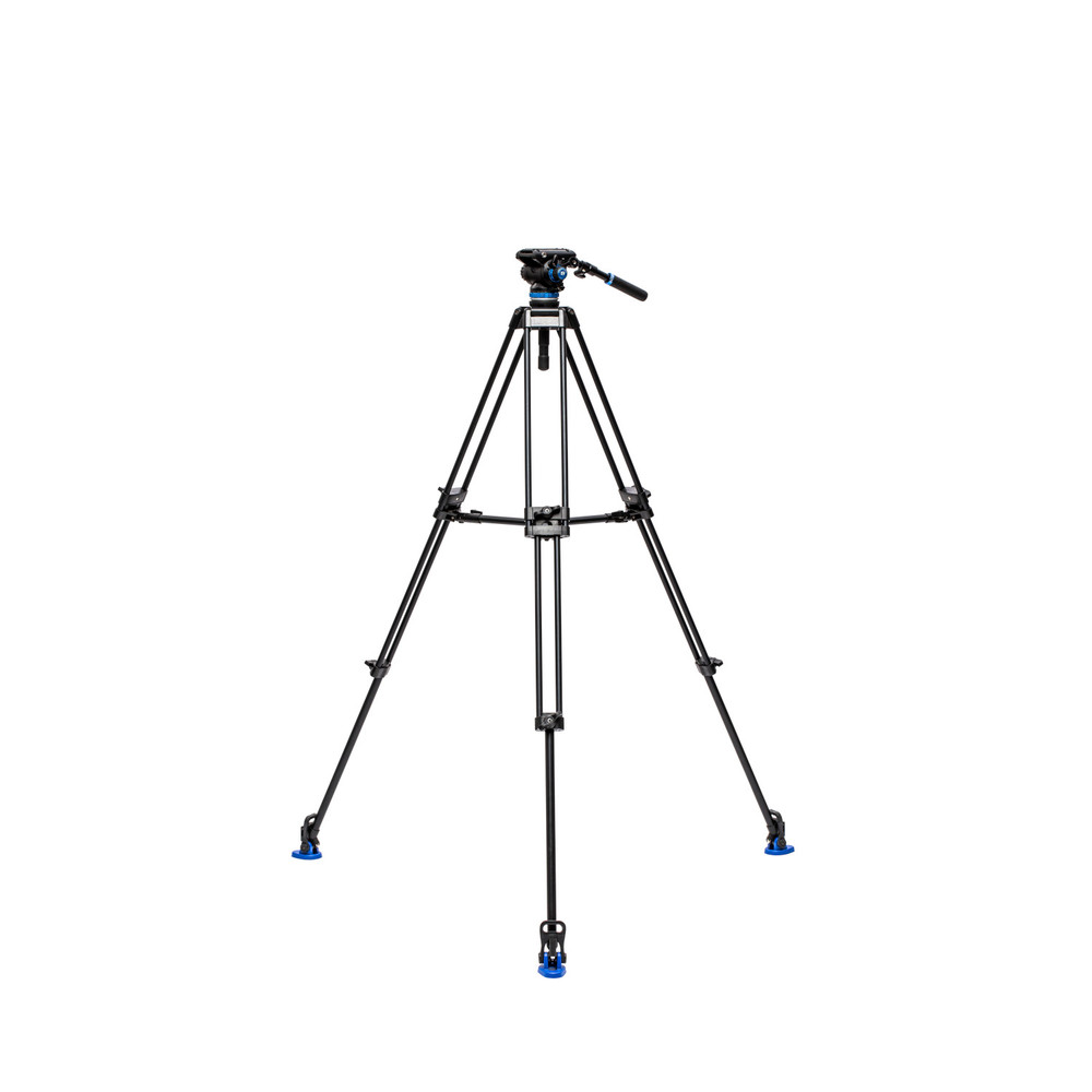 Benro A573T Dual-Tube Aluminum Video Tripod A573TBS6PRO