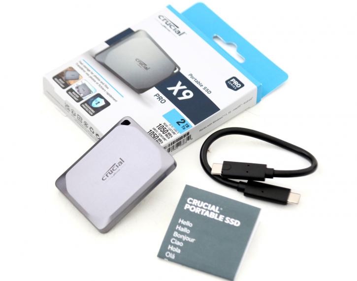 Crucial X9 Pro 2Tb /carcasa de metal