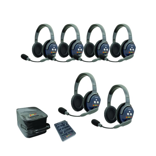 UltraLITE PRO16 Six Person Full Duplex Wireless Intercom