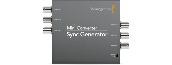 Blackmagic Mini Converter - Sync Generator