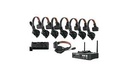 Hollyland Solidcom C1 PRO Intercom Inalámbrico Full Duplex con 8 auriculares y base