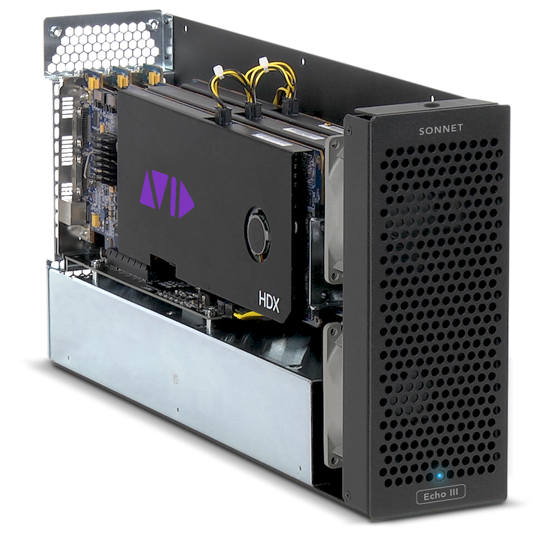 Sonnet Echo III Desktop - Caja de Expansión Thunderbolt 3 / PCIe 3 x SLOT