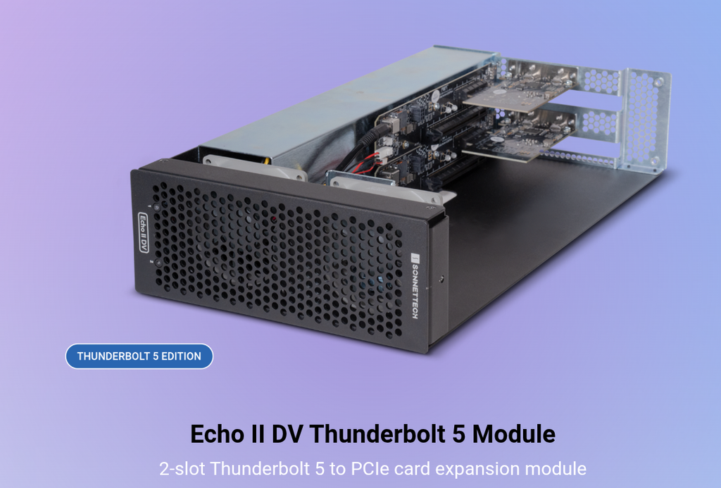 Sonnet Echo II DV Desktop con Thunderbolt 5