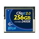 Wise CFast 2.0 Card 3400X blue 256 GB