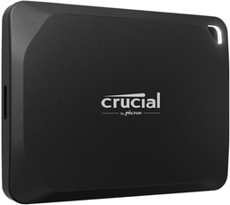 Crucial X10 Pro SSD 4TB Portátil, Lectura de hasta 2100 MB/s y Escritura de 2000 MB/s, PC y Mac
